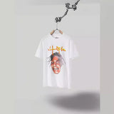 Men T-shirts Travis Scott Cactus Jack x Utopia dreadlocks avatar stone alphabet print short sleeve T-shirt