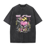 Full of Love Slogan Printed High Quality T-shirts