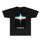 Purple Brand T Shirt Short Sleeve T-shirt Blouse