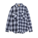 Men Long Sleeved T Shirt Men's High Street Ins Spring and Autumn Shirt Coat Loose Personality Cardigan