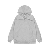 Men Hoodie Sweater Men's Loose Solid Color Casual Sports Hoodie Spring and Autumn