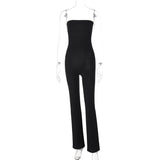 Women Jumpsuit Spring/Summer Fashion Graceful Tube Top Jumpsuit