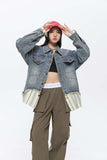 Unisex Jacket Autumn Fashion Tassel Denim Jacket