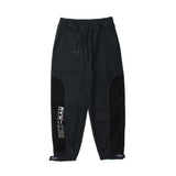 Unisex Pants Autumn Embroidery Velcro Trousers