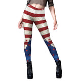National Flag Day Leggings Spring/Summer Leggings Independence Day Clothing Yoga Pants Skinny
