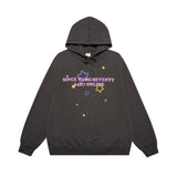 Men Hoodie Printed Hoodie Loose Personality Spring and Autumn