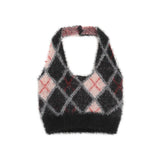 Women Vest Halterneck Vest Girls' Summer Outer Wear Sling Short Top