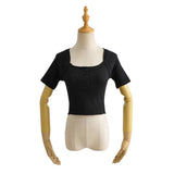 Women's T-Shirt Short-Sleeved T-shirt Women's round Neck Women's