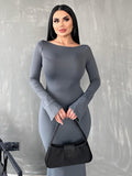 Women Jumpsuit Autumn and Winter Tight Design Simple Slim Fit