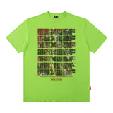 Men's T Shirt Printed Top T-shirt Men's and Women's Loose Short Sleeve
