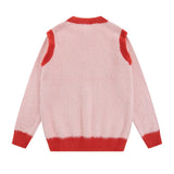 Men Hoodie round Neck Sweater Button Removal Sleeve Vest