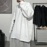 Men Hoodie Sweater Men's Loose Ins Trendy All-Matching Hong Kong Style Spring and Autumn