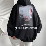 Men Hoodie Sweater Men's High Street Fashion Brand Ins Hooded Spring and Autumn Loose All-Matching