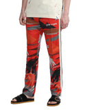 Palm Angle Pants Palm Angels Coconut Color Matching Sports Striped Casual Trousers Men and Women
