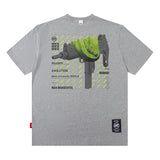 Men T Shirt T-shirt Short Sleeve Tee Men's Ins Fashion Brand Street Printing