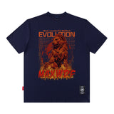 Men T Shirt Printed Short-Sleeved T-shirt Boys Casual Loose