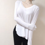 Women Long Sleeve Shirt Loose Bottoming Shirt Women's Long Sleeve Casual T-shirt