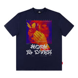 Men T Shirt Men's Loose Printed Fashion Brand Men's Summer T-shirt