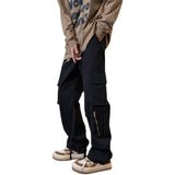 Men Sweatpants Men's Autumn and Winter Design Casual Pants Straight