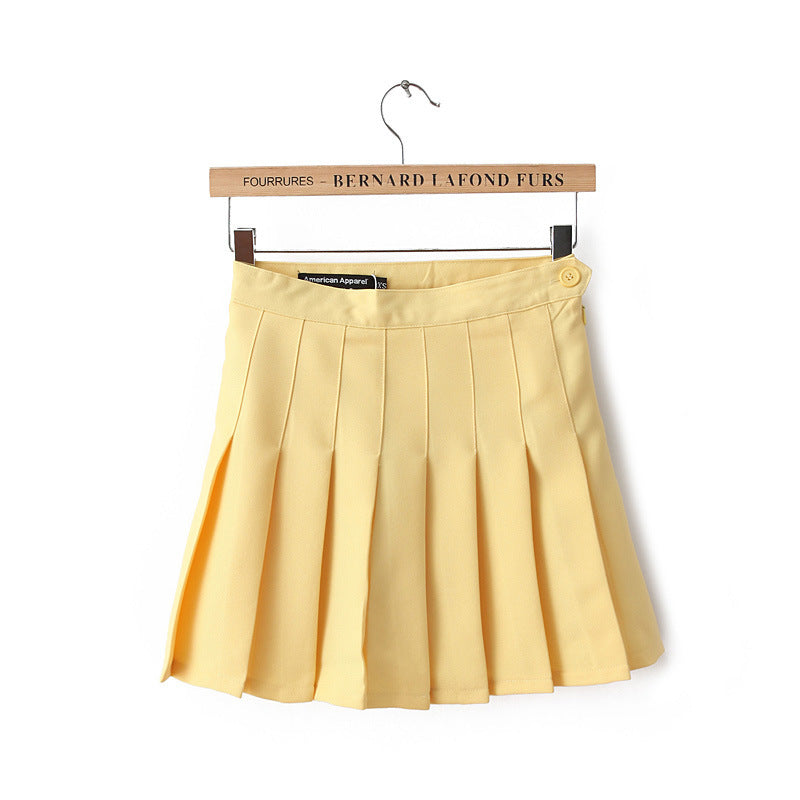 Women Skirt Preppy Style Skirt Pleated Skirt Tennis Skirt Slim Fit Skirt