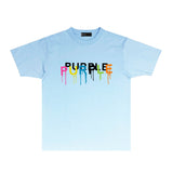 Purple Brand T Shirt Short Sleeve T-shirt Blouse