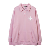 Men Hoodie Spring and Autumn Long-Sleeved Sweater Men's Loose Leisure Pullover Sports