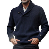 Men Sweater Knitted Sweater Coat Men's Clothing Men's Top