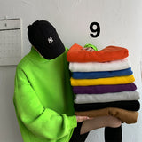 Men Hoodie Sweater Men Winter Hong Kong Style Loose Clothes Autumn and Winter