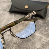 CHH Chrome Hearts Glasses Pure Titanium Ultra Light Business Glasses Frame