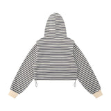 Women Hoodie Cropped Hoodie Casual Multicolor Top