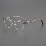CHH Chrome Hearts Glasses Pure Titanium Eyebrow Frame Vintage Glasses Frame