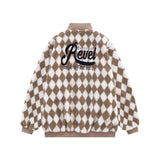 Men Cotton Mixed Jacket Coat Berber Fleece Coat Men's Autumn and Winter Loose Cotton Coat