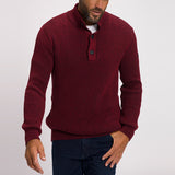 Men Sweater Knitted Sweater Coat Men's Clothing Zip Men's Top