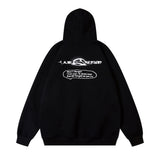 Men Hoodie Line Figure Printed Hoodie Loose Casual Long Sleeves Pullover Hoodie