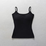Women Camisole Sexy Chest Pad Camisole