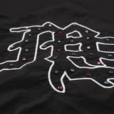 Mixed Emotion T-Shirt Embroidered Jacket Hip Hop Jacket
