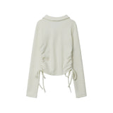 Women Long Sleeve T-Shirt Long Sleeve T-shirt Girls' Autumn Design Sense Casual Short T-shirt