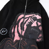 Travis Scott Hoodie Zip Hooded Cardigan