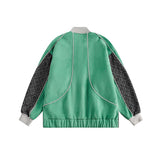 Unisex Jacket Autumn Deerskin Stitching Ethnic Coat