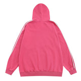 Men Hoodie Embroidered Letter Hooded Sweater Washed Old Loose Men