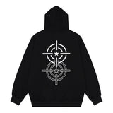 Men Hoodie Print Hooded Pullover Men's Spring and Autumn Long Sleeve Loose Sports