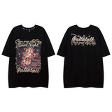 Men T Shirt Niche Design Couple Short Sleeve T-shirt Men and Women