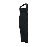 Women Dresses Long Sleeveless Stretch Dress Evening Party Dress