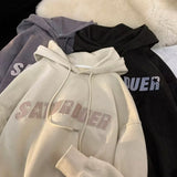 Men Hoodie Hooded Sweater Spring and Autumn High Sense Early Autumn Clothing