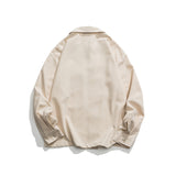 Unisex Jacket Autumn Irregular Structure Shirt Women's Clothing