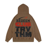Men Hoodie Printed Hoodie Men's Loose Ins Hoodie