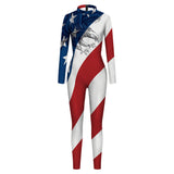 National Flag Day Leggings Independence Day Jumpsuit Tight