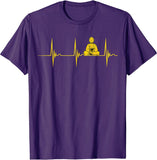 New Buddha Statue Buddhist Heartbeat EKG Pulse Zen Yoga