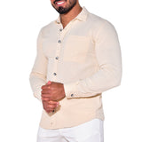 Men Shirt Autumn Long Sleeve Men's Casual Shirt