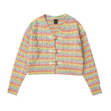 Women Sweater Short Knitted Cardigan for Girls Autumn Casual Sweater